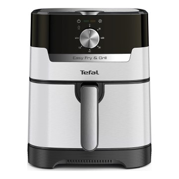 Tefal - Teplovzdušná fritéza 4,2 l EASY FRY&GRILL 2v1 1550W/230V nerez