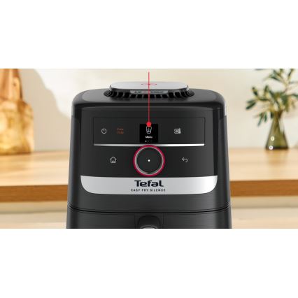 Tefal - Teplovzdušná fritéza 5 l EASY FRY SILENCE SMART 1400-1670W/230V