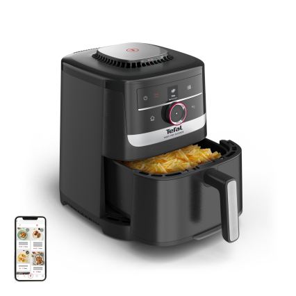 Tefal - Teplovzdušná fritéza 5 l EASY FRY SILENCE SMART 1400-1670W/230V