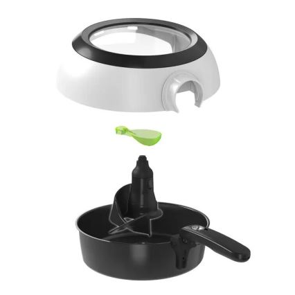 Tefal - Teplovzdušná fritéza ACTIFRY GENIUS DUAL MOTION 1,2l 1350W/230V biela