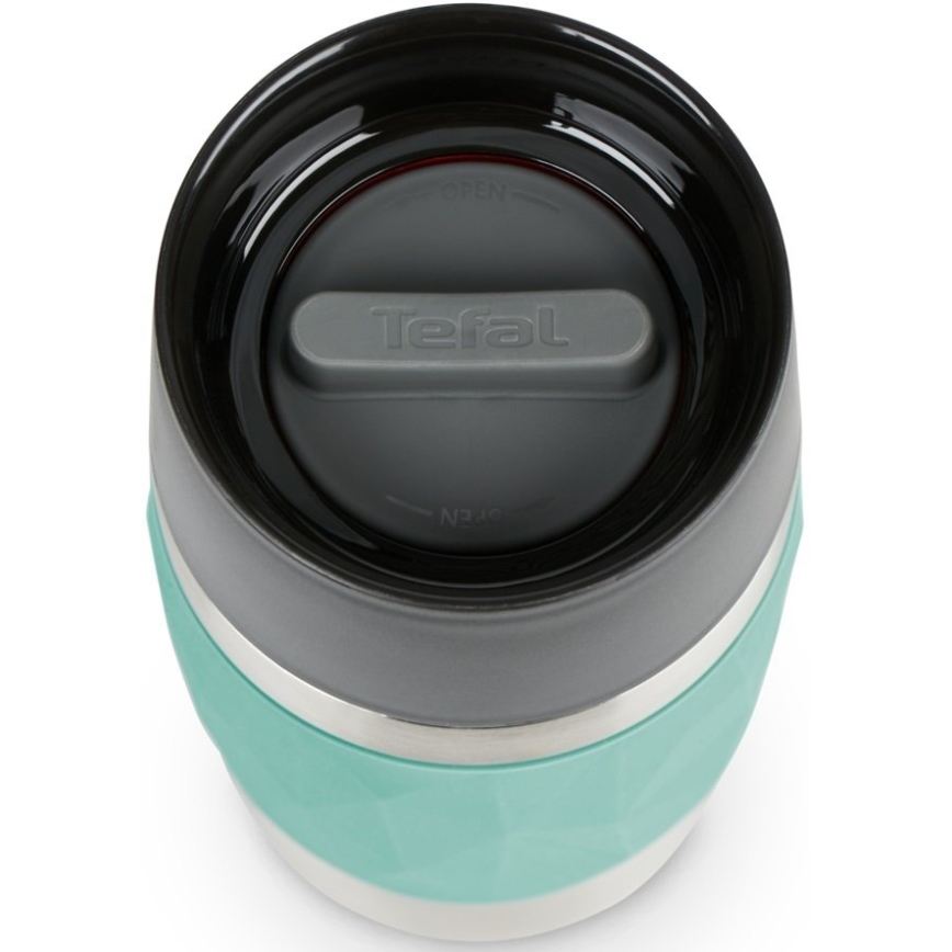 Tefal - Termohrnček 300 ml COMPACT MUG nerez/zelená