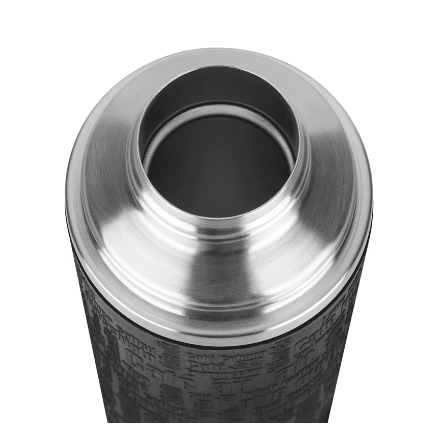 Tefal - Termoska s hrnčekom 0,5 l SENATOR nerez/čierna
