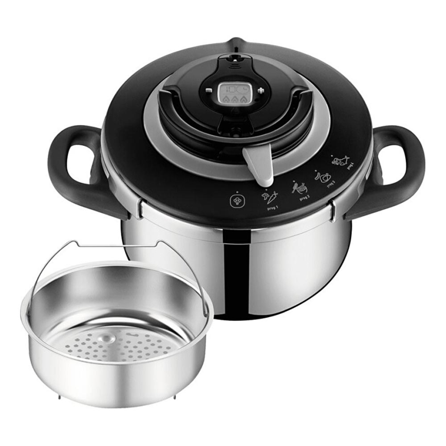 Tefal - Tlakový hrniec 4,5 l CLIPSO+ CHEF nerez