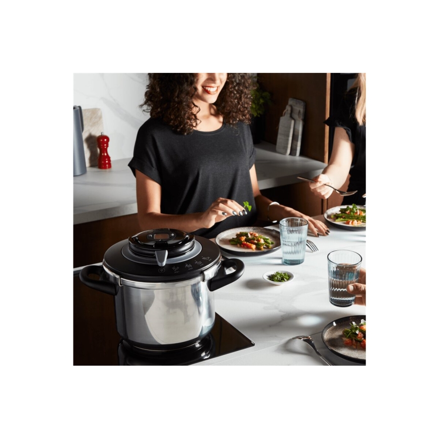 Tefal - Tlakový hrniec 4,5 l CLIPSO+ CHEF nerez