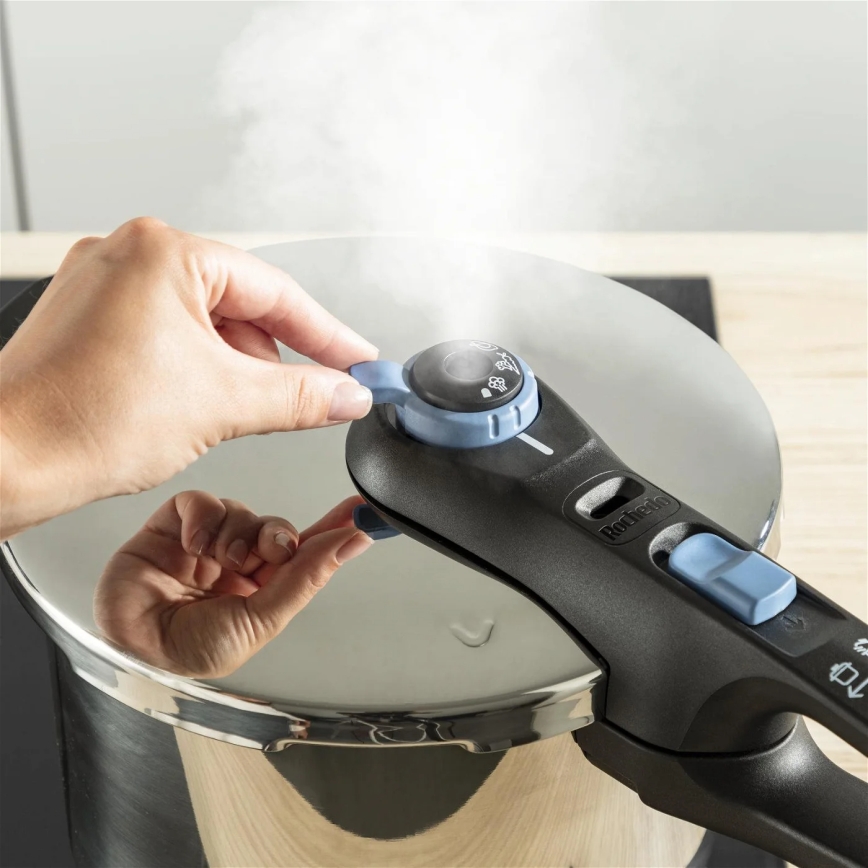 Tefal - Tlakový hrniec 4 l SECURE TRENDY nerez