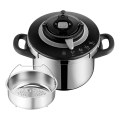 Tefal - Tlakový hrniec 6 l CLIPSO+ CHEF nerezová oceľ