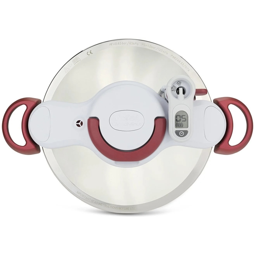 Tefal - Tlakový hrniec 6 l CLIPSO MINUT PERFECT nerez