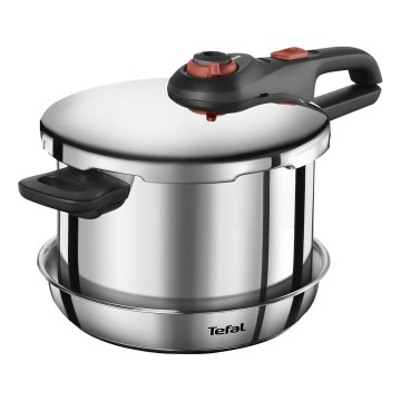 Tefal - tlakový hrniec 6 l SECURE TRENDY + 5-dielna sada INGENIO EMOTION
