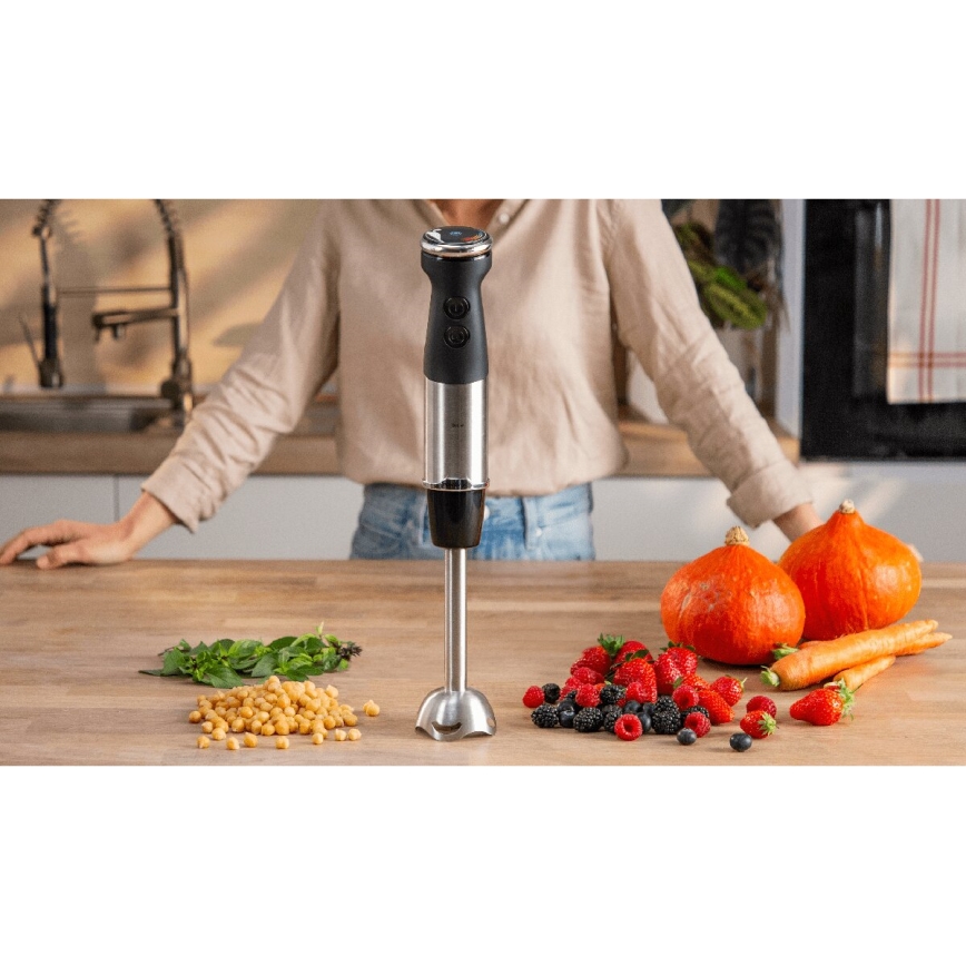 Tefal - Tyčový mixér QUICKCHEF 1000W/230V čierna