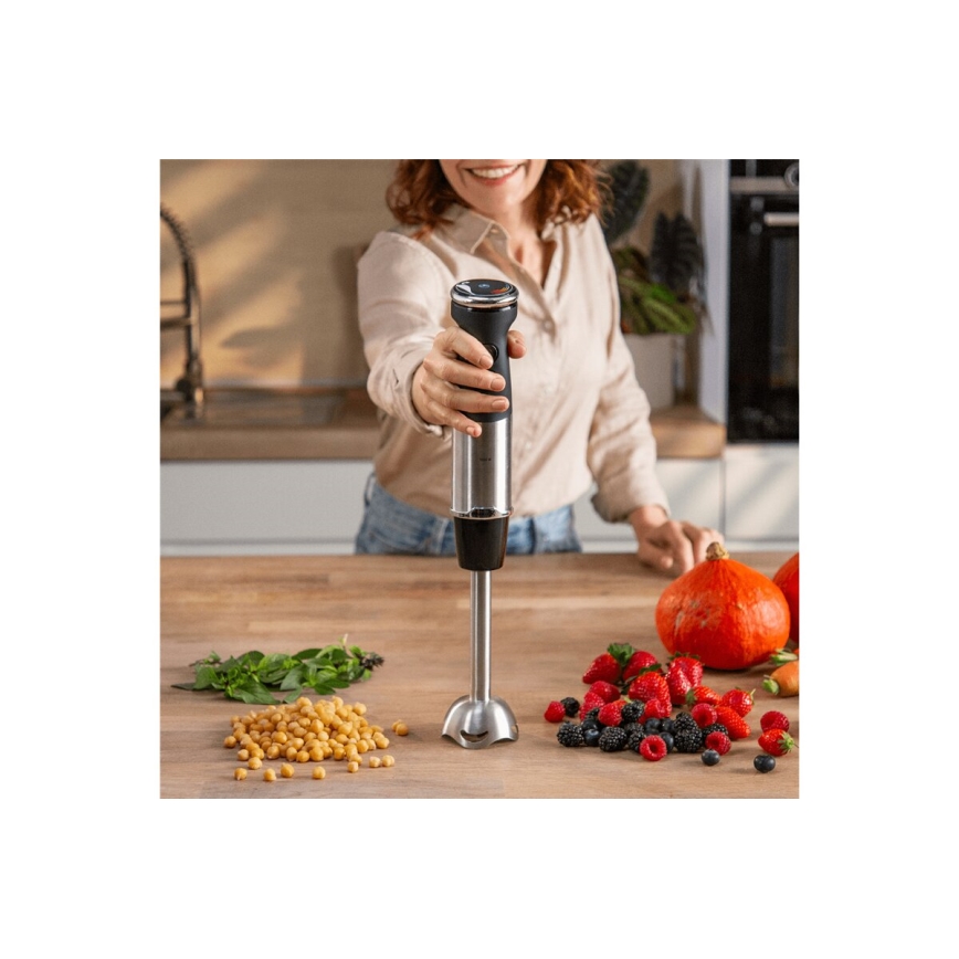 Tefal - Tyčový mixér QUICKCHEF 1000W/230V čierna