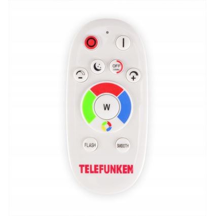 Telefunken 301506TF - LED RGBW Stmievateľný panel LED/18W/230V 4000K + diaľkové ovládanie