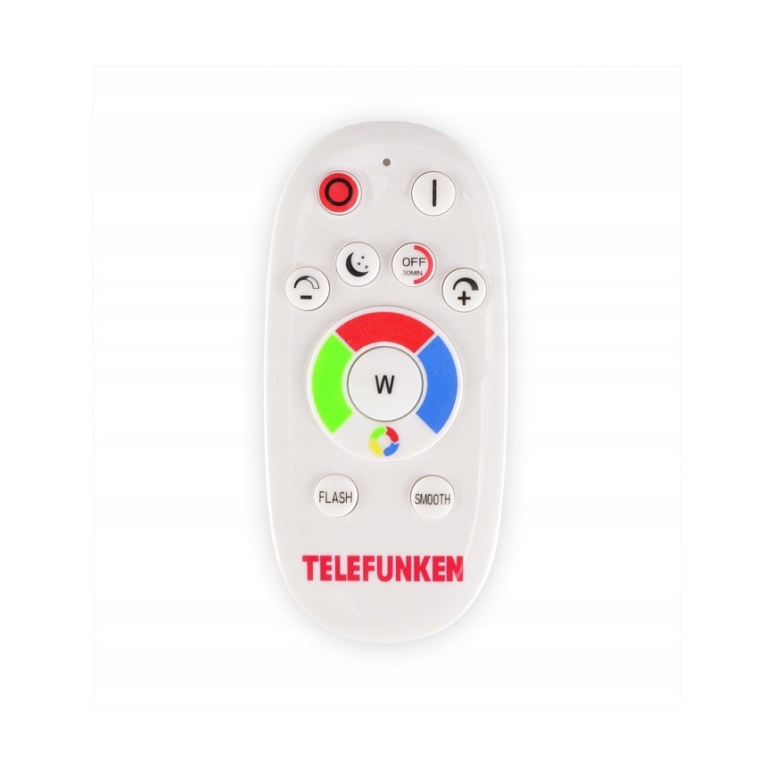 Telefunken 301506TF - LED RGBW Stmievateľný panel LED/18W/230V 4000K + diaľkové ovládanie