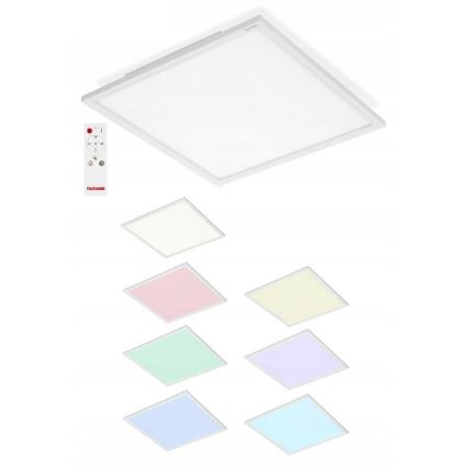 Telefunken 301606TF - LED RGBW Stmievateľný panel LED/24W/230V 4000K + diaľkové ovládanie