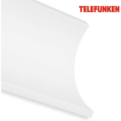 Telefunken 312806TF - LED Vonkajšie nástenné svietidlo 2xLED/6W/230V IP44 biela