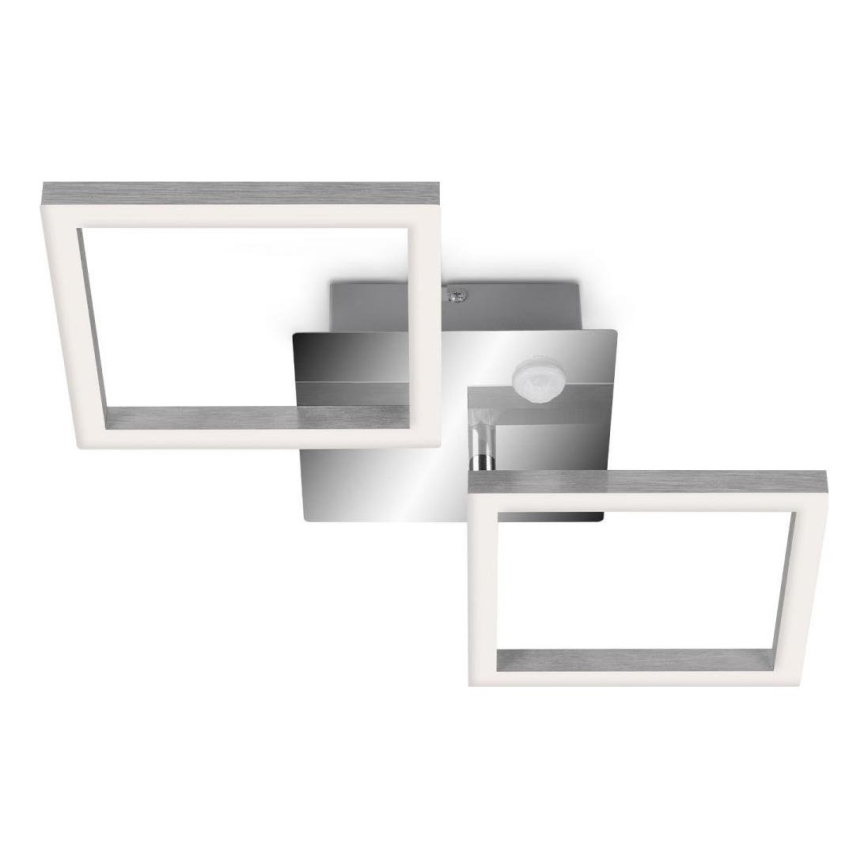Telefunken 318508TF - LED Stropné svietidlo so senzorom FRAME LED/12W/230V 3000K matný chróm