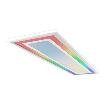 Telefunken 318906TF - LED RGBW Stmievateľné stropné svietidlo LED/24W/230V 3000-6500K 25x100 cm + diaľkové ovládanie