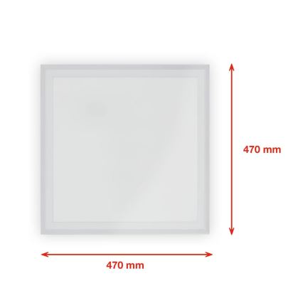 Telefunken 321206TF - LED RGBW Stmievateľné stropné svietidlo LED/18W/230V 3000-6500K + diaľkové ovládanie