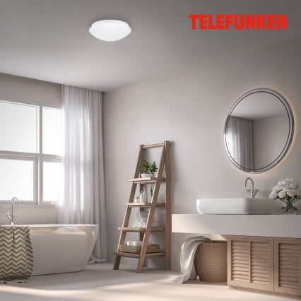 Telefunken 601206TF - LED Kúpeľňové stropné svietidlo so senzorom LED/15W/230V IP44 pr. 28 cm