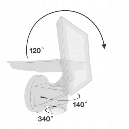Telefunken - LED reflektor so senzorom LED/20W/230V