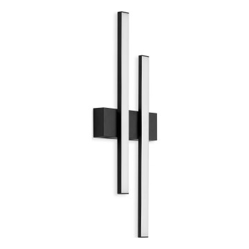 Telefunken - LED Vonkajšie nástenné svietidlo 2xLED/4W/230V IP44 čierna