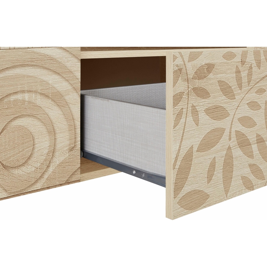 Televízny stolík ARIA dub sonoma