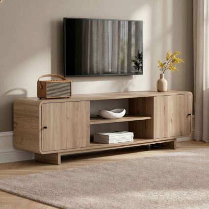 Televízny stolík KABIN 180x34 cm dub