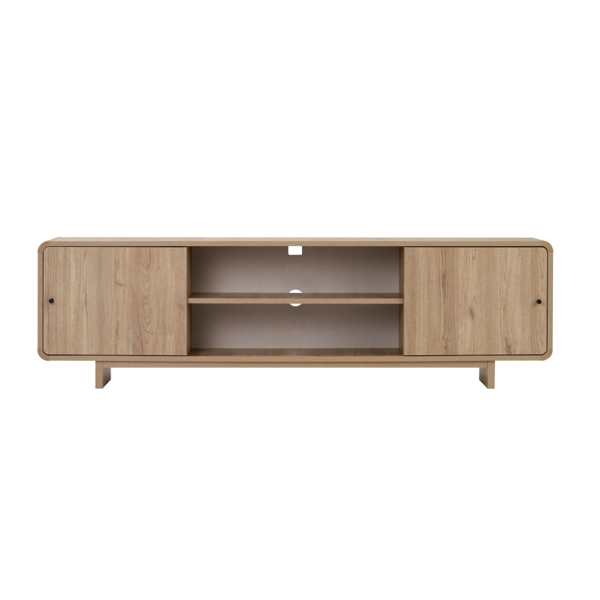 Televízny stolík KABIN 180x34 cm dub