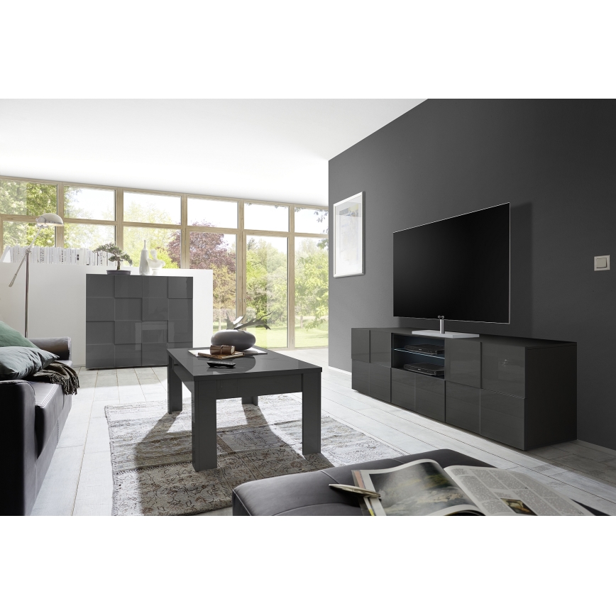 Televízny stolík SERIAN antracit