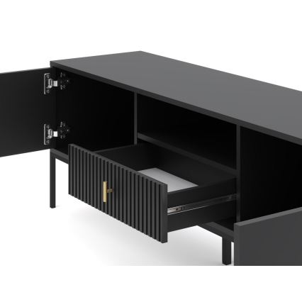Televízny stolík SUE čierny