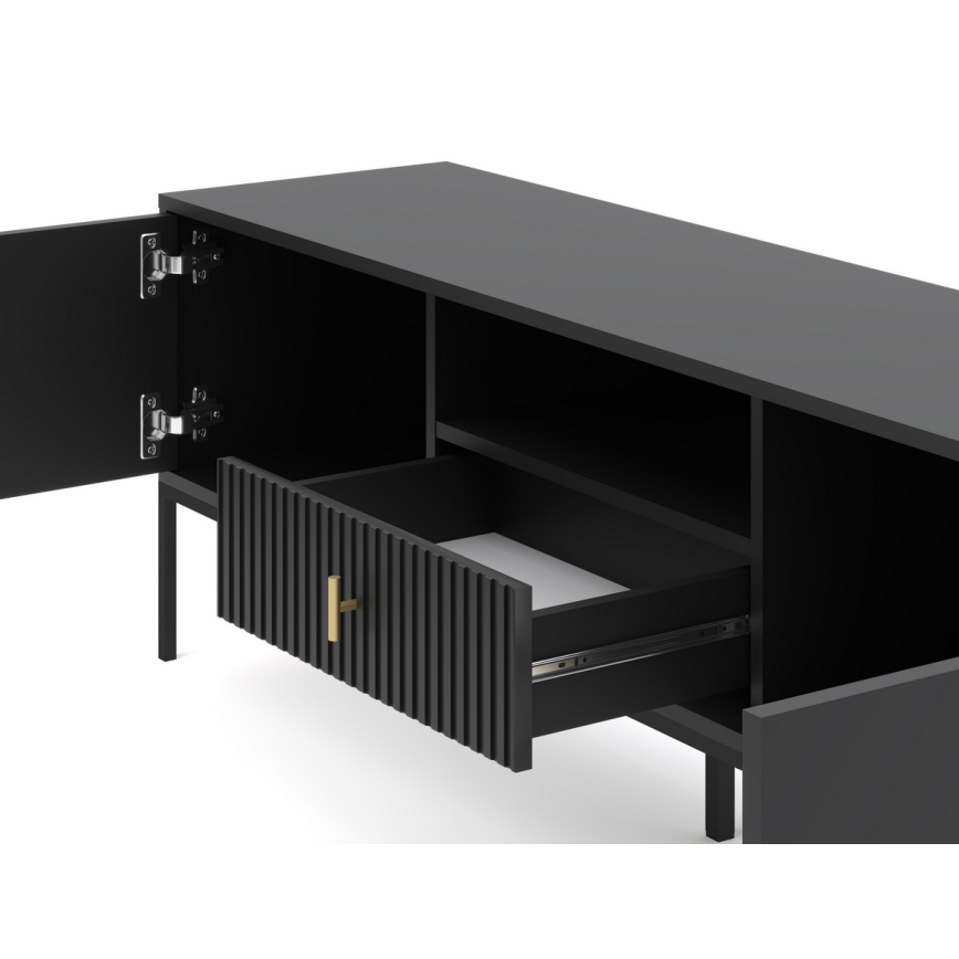 Televízny stolík SUE čierny