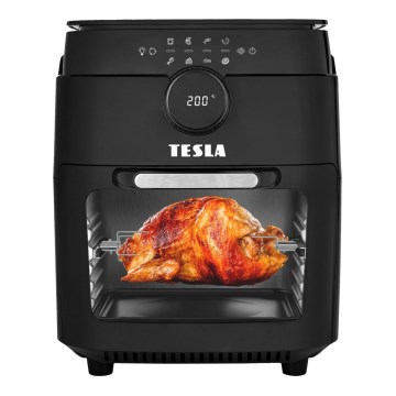 TESLA Electronics AirCook & Grill - Inteligentná multifunkčná digitálna teplovzdušná fritéza 12 l 1800W/230V Wi-Fi