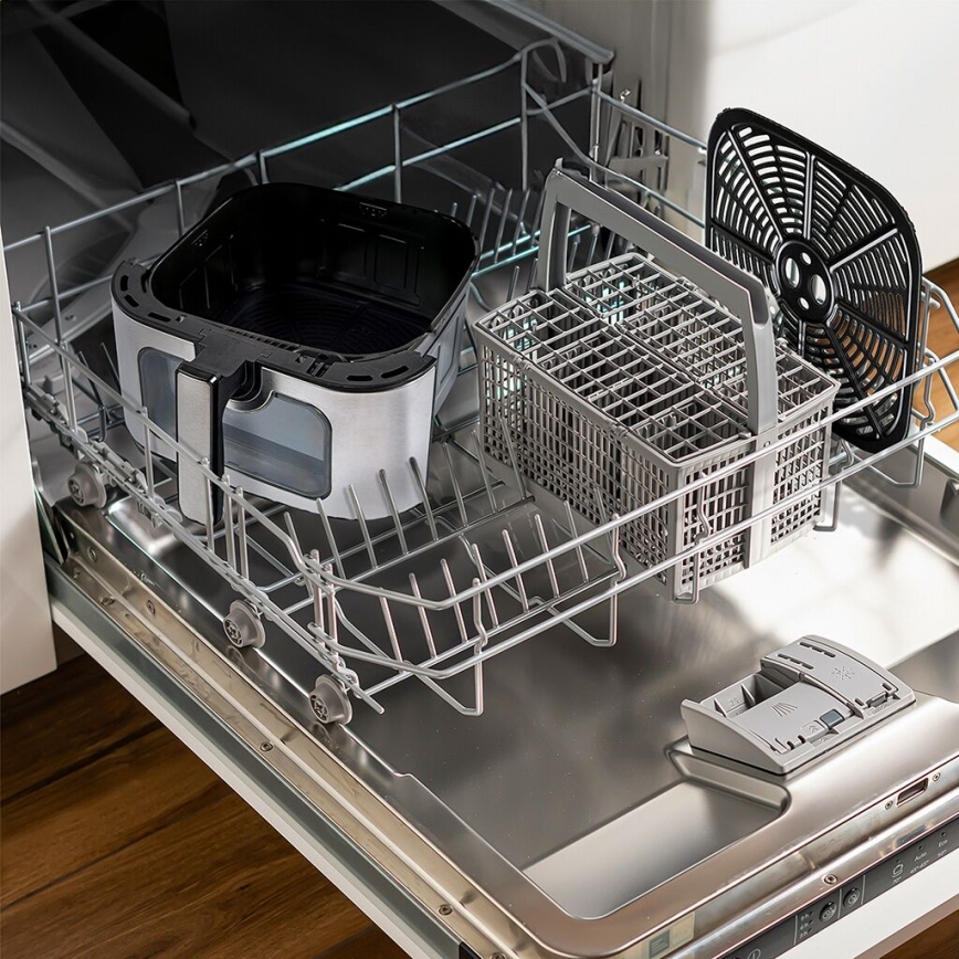 TESLA Electronics AirCook - Inteligentná multifunkčná digitálna teplovzdušná fritéza 9 l 1700W/230V Wi-Fi