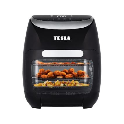 TESLA Electronics AirCook - Multifunkčná digitálna teplovzdušná fritéza 11 l 2000W/230V