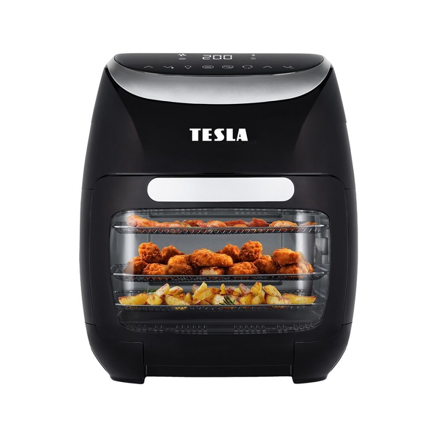 TESLA Electronics AirCook - Multifunkčná digitálna teplovzdušná fritéza 11 l 2000W/230V