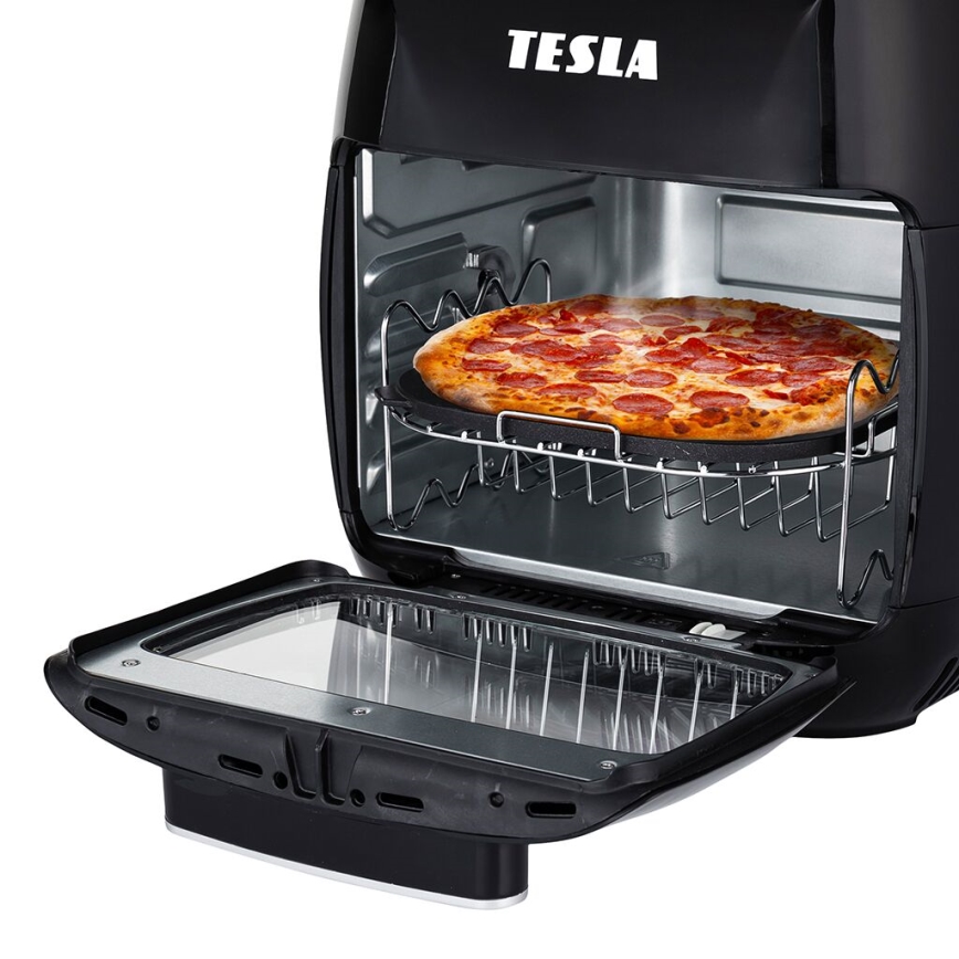 TESLA Electronics AirCook - Multifunkčná digitálna teplovzdušná fritéza 11 l 2000W/230V
