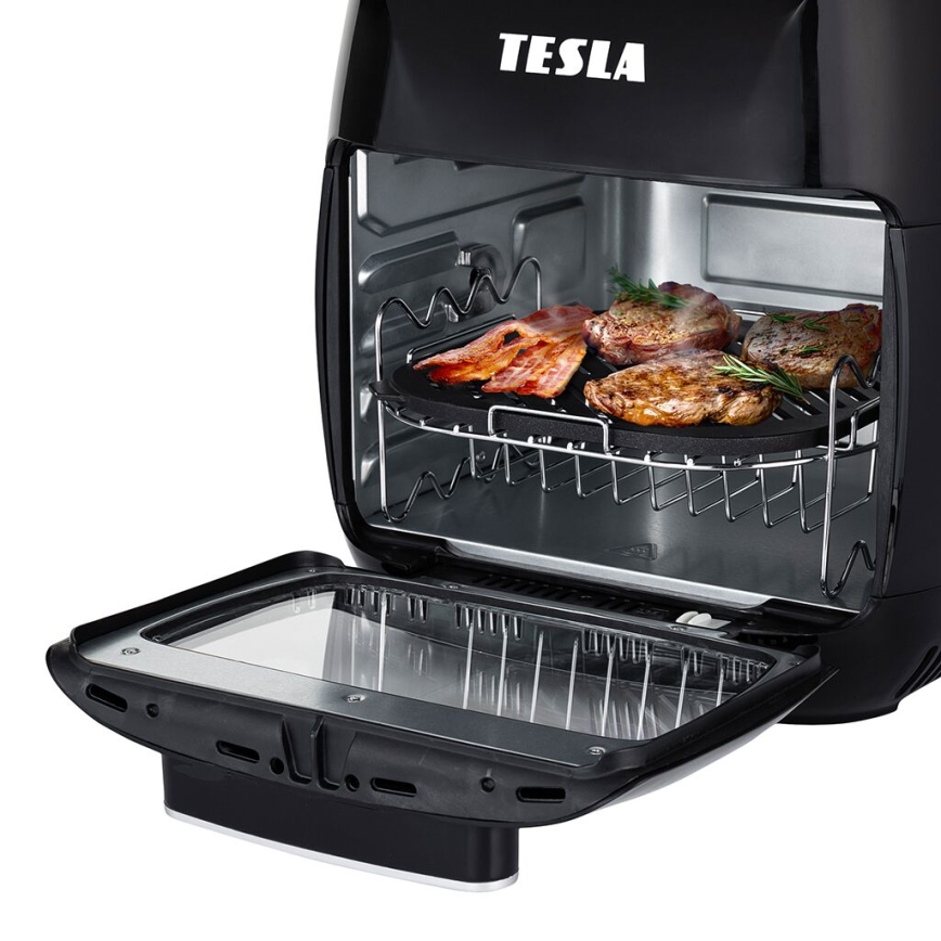 TESLA Electronics AirCook - Multifunkčná digitálna teplovzdušná fritéza 11 l 2000W/230V