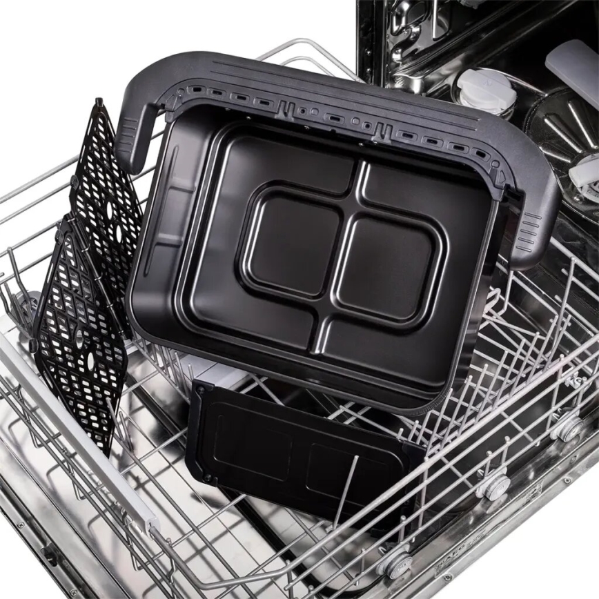 TESLA Electronics AirCook - Multifunkčná duálna digitálna teplovzdušná fritéza 10 l 2400W/230V
