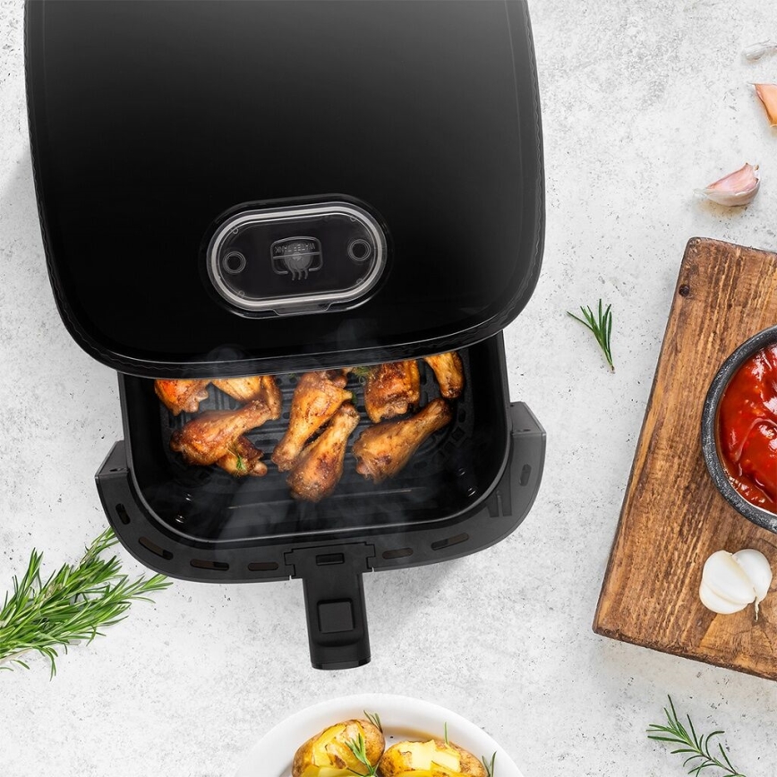 TESLA Electronics AirCook - Multifunkčná digitálna teplovzdušná fritéza 5 l 1500W/230V