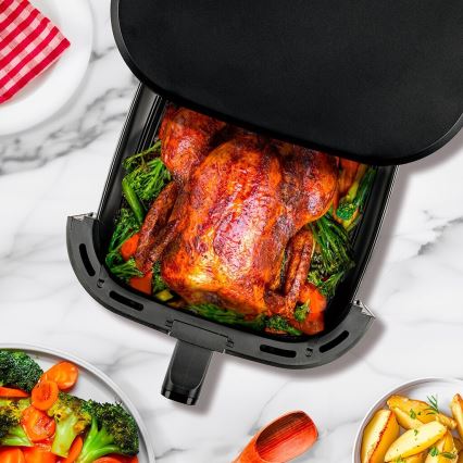 TESLA Electronics AirCook - Multifunkčná digitálna teplovzdušná fritéza 7 l 1600W/230V