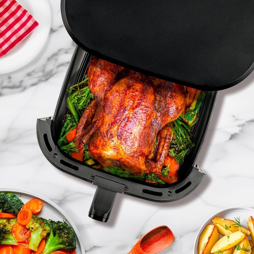 TESLA Electronics AirCook - Multifunkčná digitálna teplovzdušná fritéza 7 l 1600W/230V