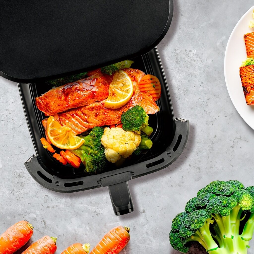 TESLA Electronics AirCook - Multifunkčná digitálna teplovzdušná fritéza 7 l 1600W/230V