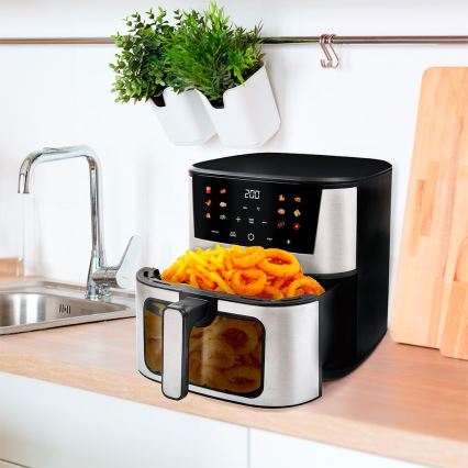 TESLA Electronics AirCook - Multifunkčná digitálna teplovzdušná fritéza 7 l 1600W/230V