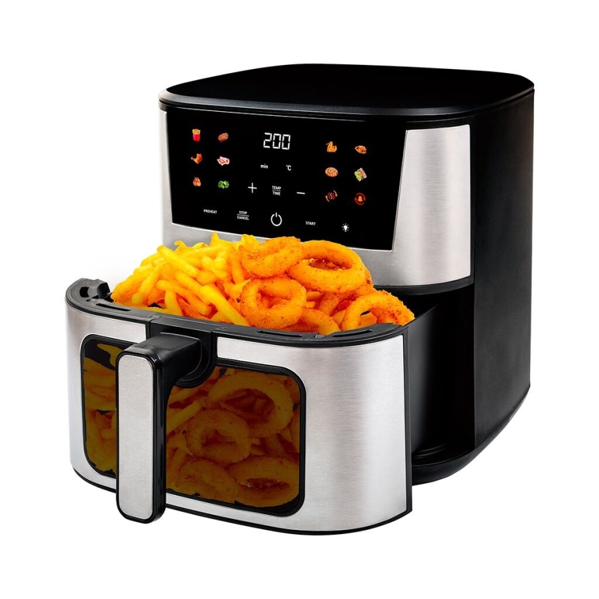 TESLA Electronics AirCook - Multifunkčná digitálna teplovzdušná fritéza 7 l 1600W/230V