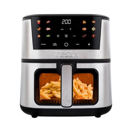 TESLA Electronics AirCook - Multifunkčná digitálna teplovzdušná fritéza 7 l 1600W/230V