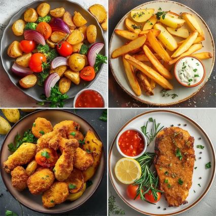 TESLA Electronics AirCook - Multifunkčná duálna digitálna teplovzdušná fritéza 9 l 2400W/230V