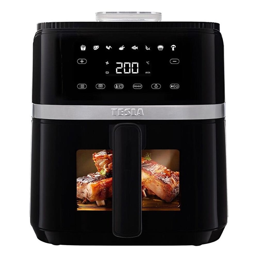 TESLA Electronics AirCook - Multifunkčná digitálna teplovzdušná fritéza 5 l 1500W/230V