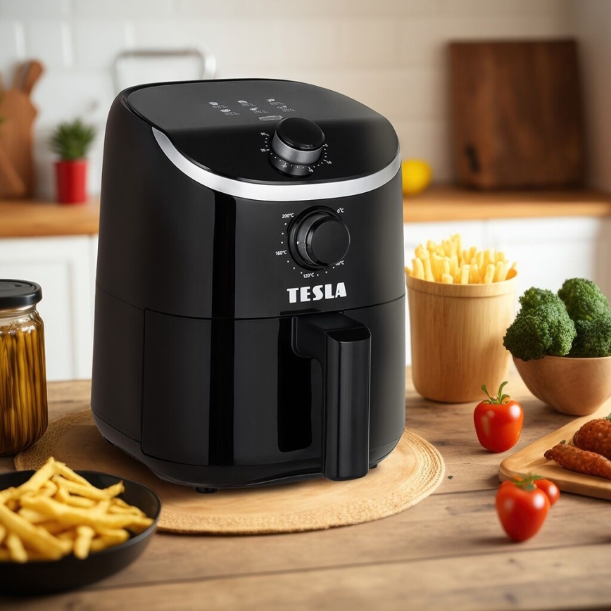 TESLA Electronics AirCook - Multifunkčná teplovzdušná fritéza 2 l 900W/230V