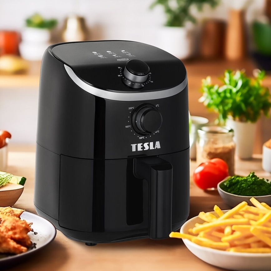TESLA Electronics AirCook - Multifunkčná teplovzdušná fritéza 2 l 900W/230V