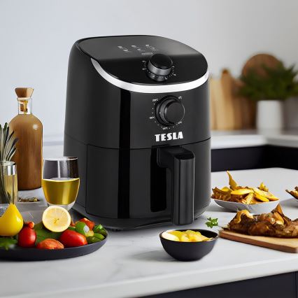 TESLA Electronics AirCook - Multifunkčná teplovzdušná fritéza 2 l 900W/230V