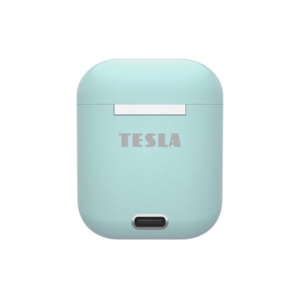TESLA Electronics - Bezdrôtové slúchadlá IPX4 tyrkysová